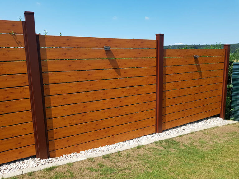 Sichtschutz Alu Holzoptik » Nie wieder Renovieren