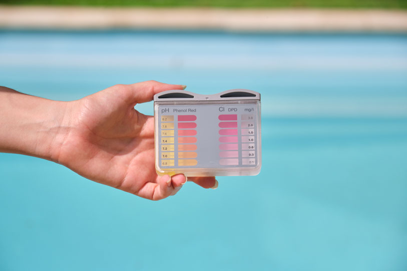 PH-Wert Testkit für Messungen des Pool Wassers 